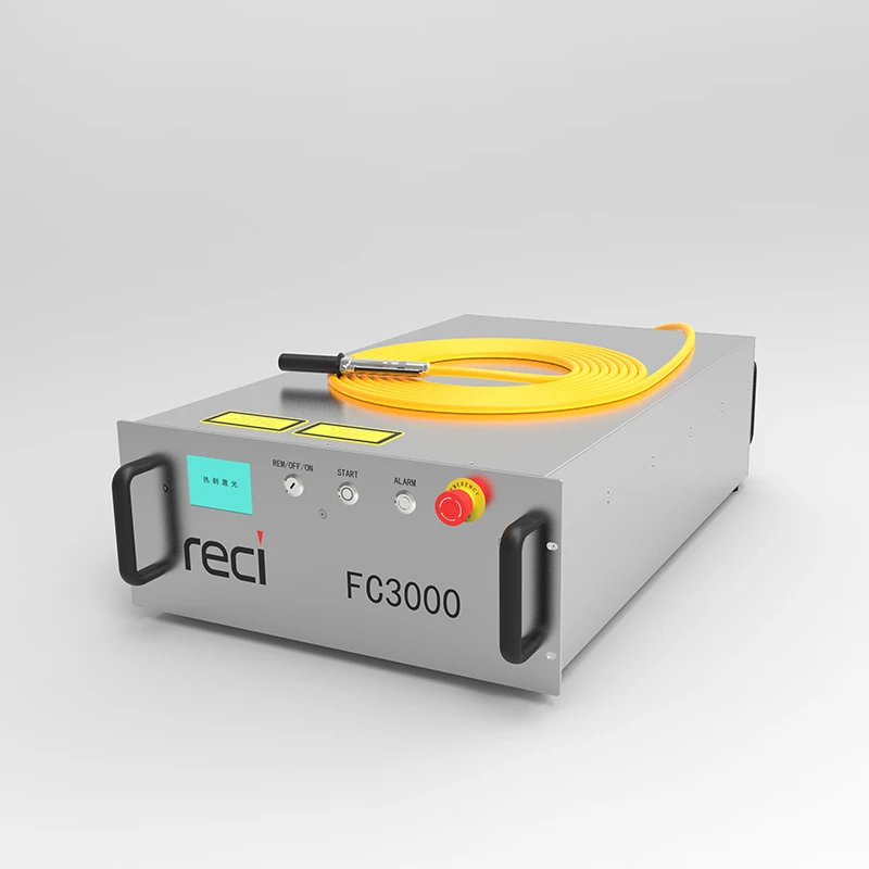 Reci Low Maintenance Cost Laser Source Fiber Laser 3000W for Cutting Marking and Engraving Machine