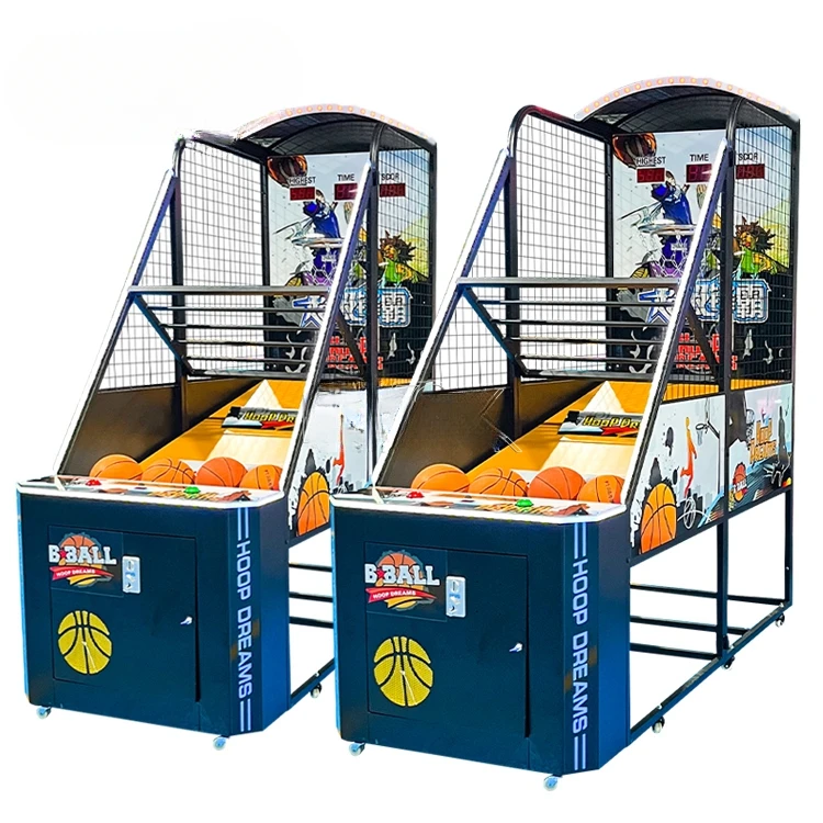 

Coin Operated Indoor Amusement Center Electronic Arcade Street Basketball Arcade Game Machine