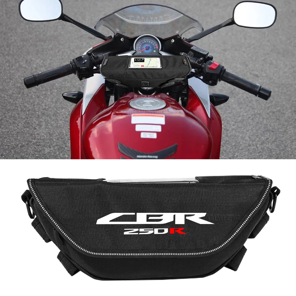 For CBR250 CBR250R CBR 250 250R 1988-2025 2024 2023 2022 2021 Waterproof motorcycle handlebar travel navigation bag