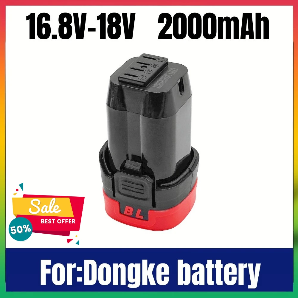 

NEW 16.8V/18V 2000mAh Replacement Battery For Dongke JAVN Brushless Small Steel Gun Starter Brushless Lithium Battery Starter