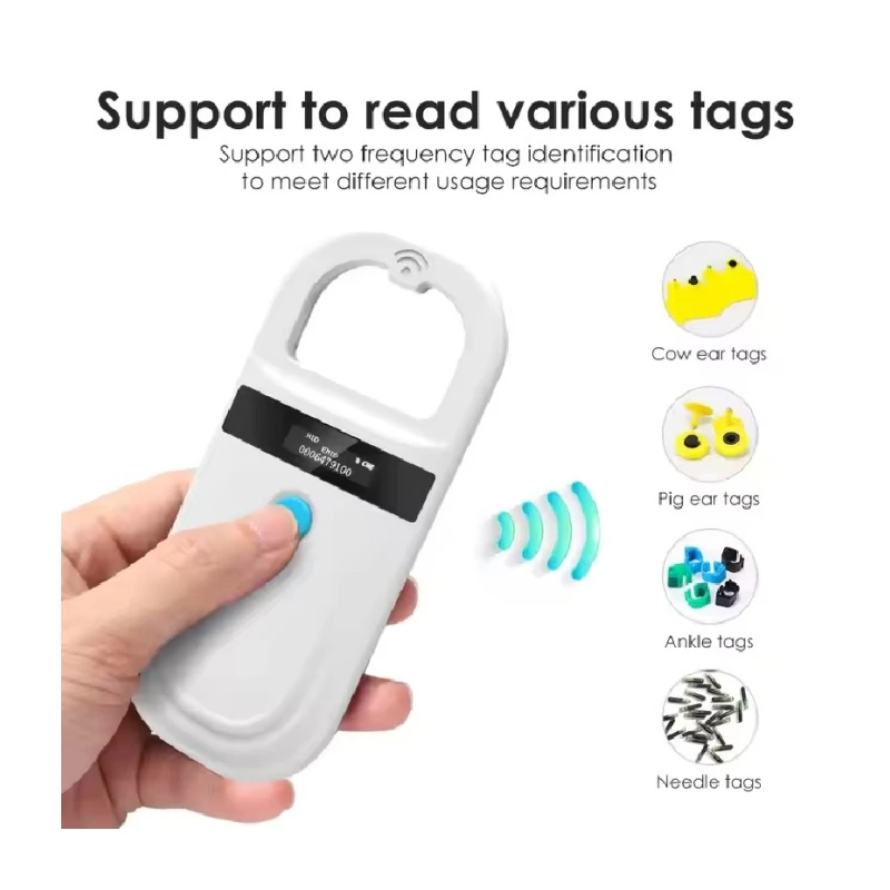 動物用耳タグ カスタム 134.2kHz 無線周波数識別 動物製品 マイクロチップ 牛 羊 馬 チップ ペットスキャナー