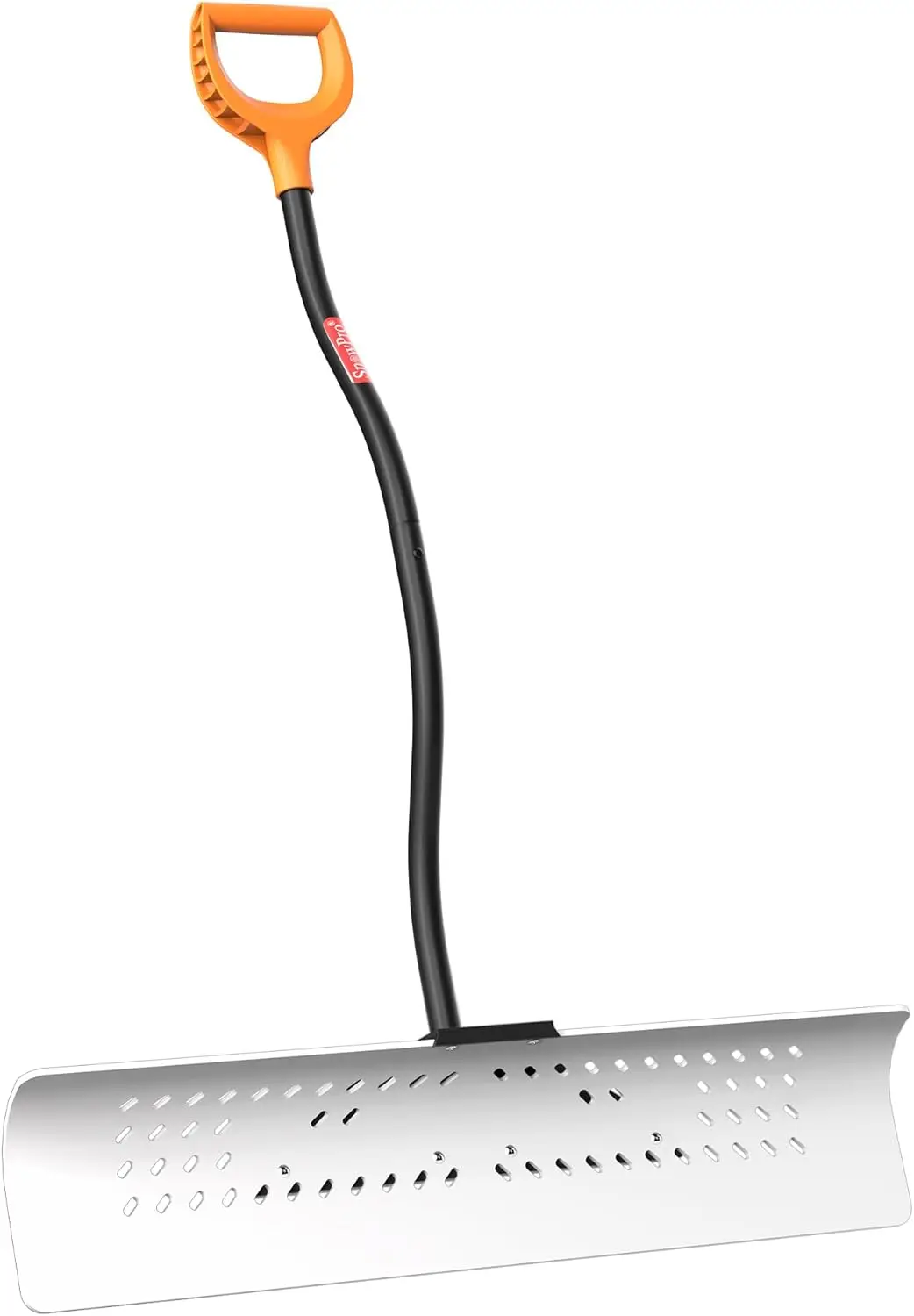 

36-Inch Heavy-Duty Snow Pusher with Ergonomic Handle, Wide Blade for Driveway and Sidewalk Clearing