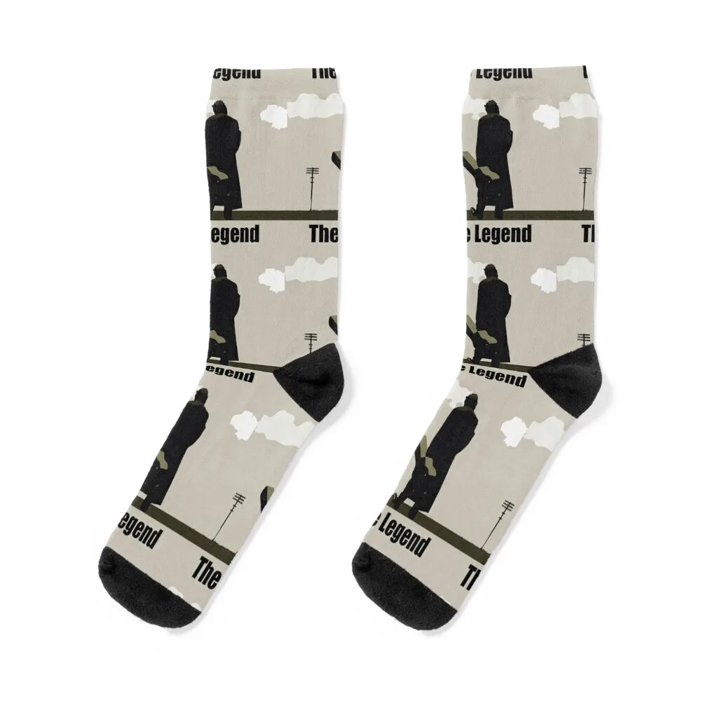 

Johnny Cash the Legend Socks colored Christmas winter luxury Male Socks Women's