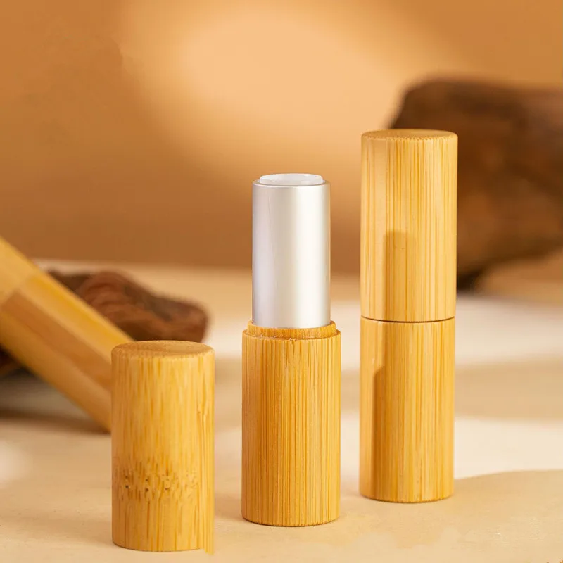 

12,1 мм бамбуковый тюбик для губной помады, высший класс, дополнительная упаковка для бальзама для губ, пустой контейнер для губ «сделай сам», контейнер для упаковки пустой бутылки