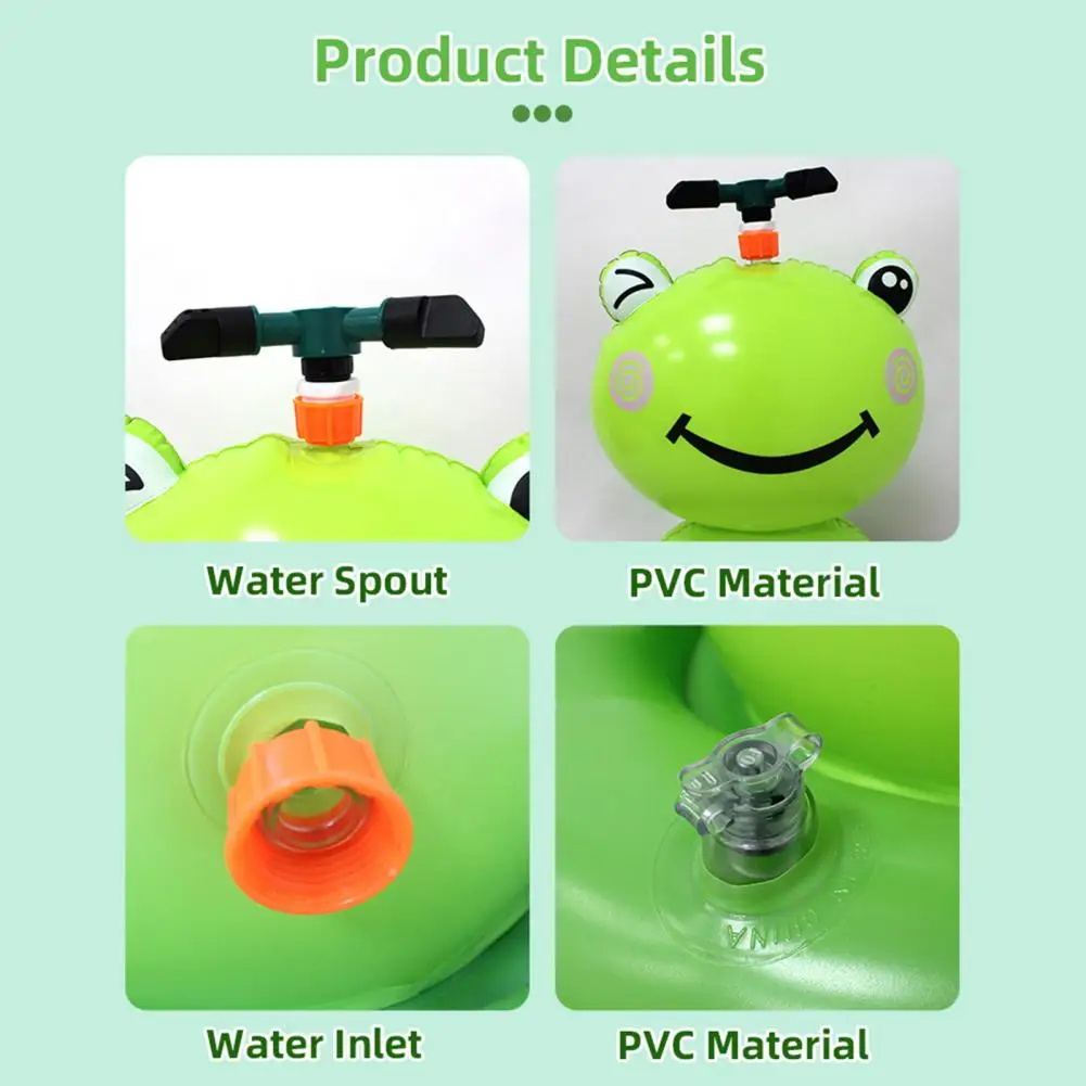 Wasser Sprinkler Kinder Aufblasbare Frosch Sprinkler Familie Sammeln Wasser Spiel Sommer Kinder Wasser Spielen Spielzeug Pool Party Sprinkler