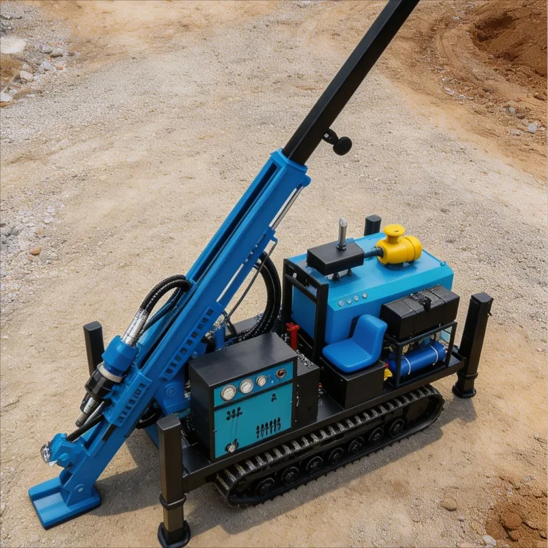 Hydraulic Borehole Drill Hydraulic Coring Rig for Surface Exploration Ore Deposit Evaluation Geotechnical Testing Drill Rig