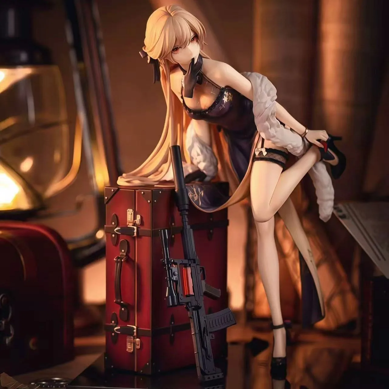 الفتيات المواجهة OTS-14 23 سنتيمتر أنيمي نموذج لجسم تمثال جمع سطح المكتب زينة زخرفية اللعب هدايا لمحبي #1