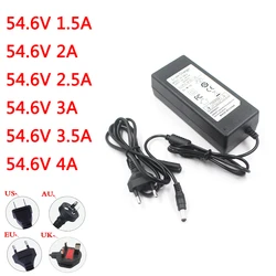 54.6V 1.5A 2A 2.5A 3A 3.5A 4A Charger For 48V Electrical Motorbike Electric Bicycle Li-ion Battery Charger Fast Smart Charger