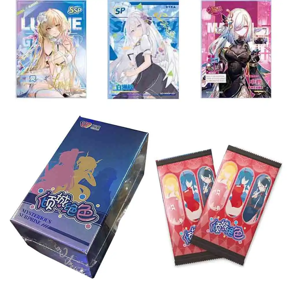 Mysterious Surprise Goddess Story SSP SP Collection Cards, Anime Girl Swimsuit, Bikini Feast Booster Box, Doujin Toy and Hobby Gift