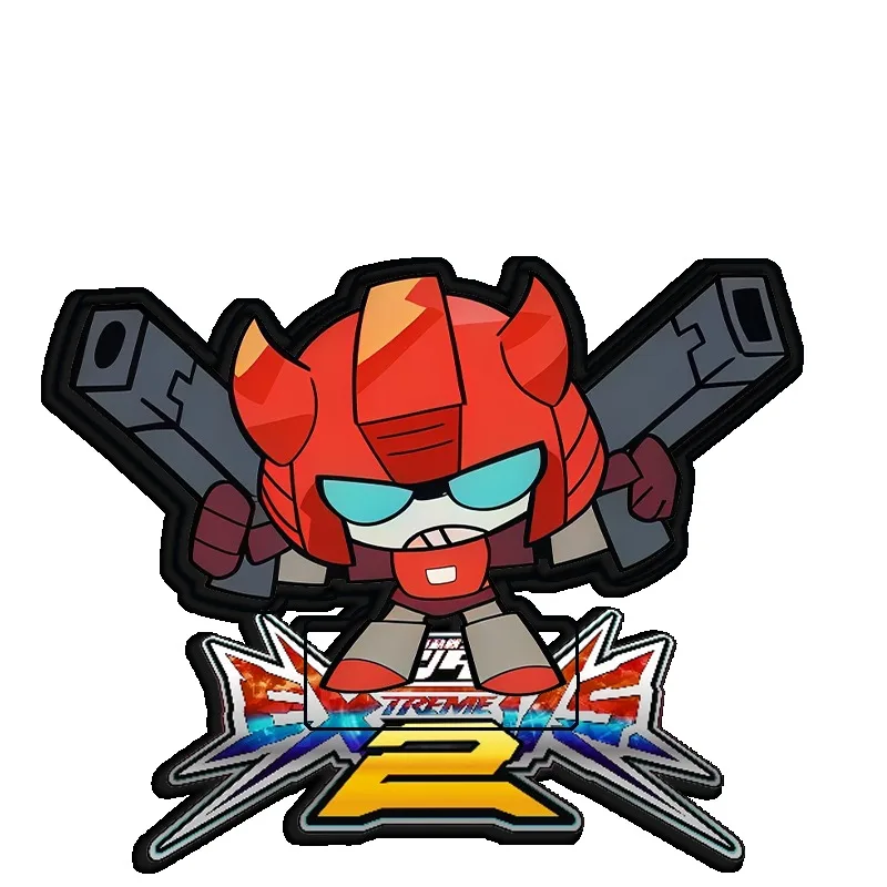 Standing Sign for Gundam Optimus Prime Bumblebee Acrylic Desktop Stand Decorating Self Made Collection Toys Fans Gifts15cm - view 4