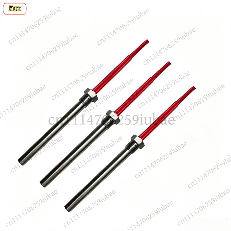 LJ_DC Cartridge Heater 12V/24V/36V/48V/60V/72V M14*1.5 Thread Stainless Steel Tubular Heating Element For Electric Heating Rod