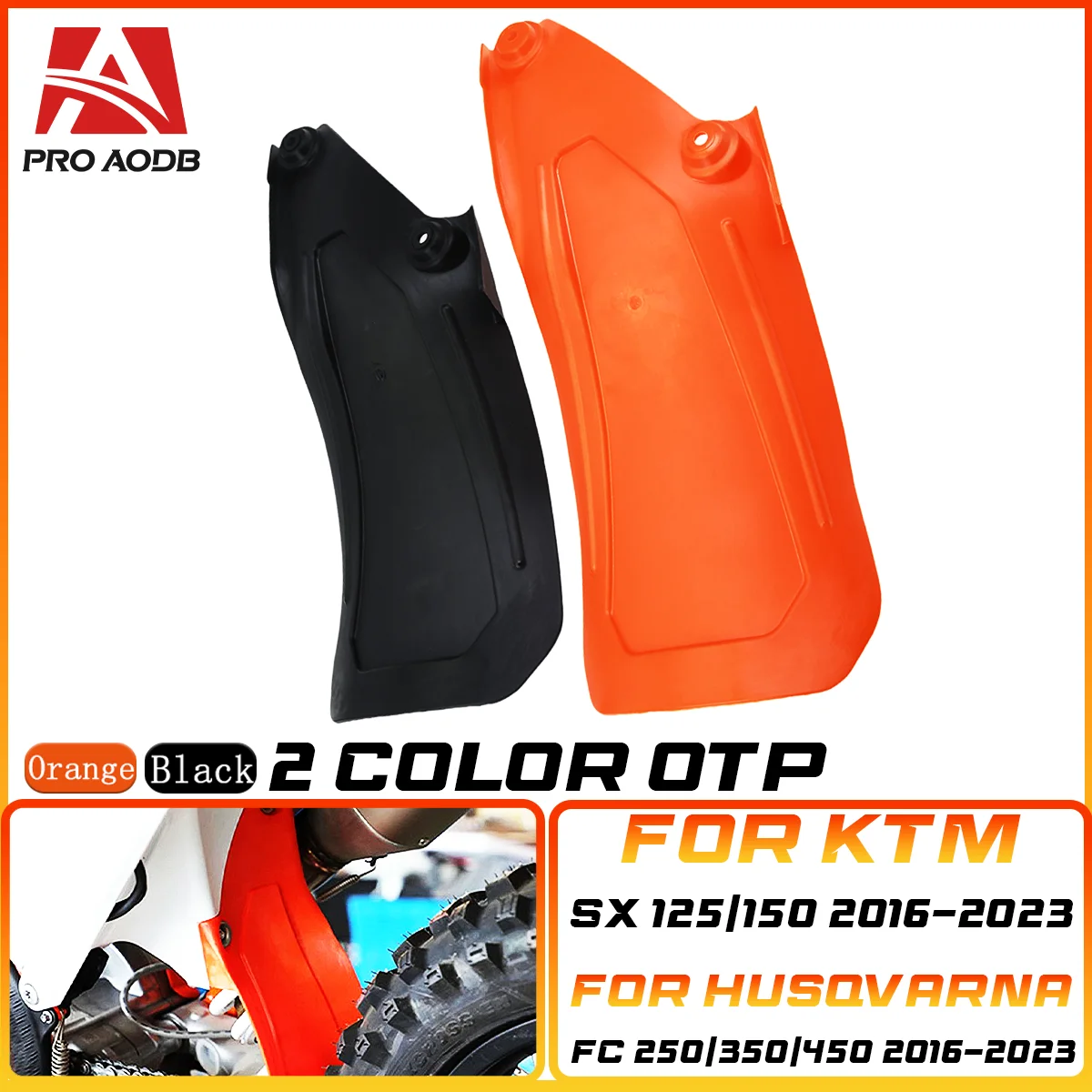 

Motorcycle Rear Shock Absorber Mudguard Fender For KTM EXC SXF 125 250 350 450 300 150 200 Dirt Bike Accessories Motocross Parts