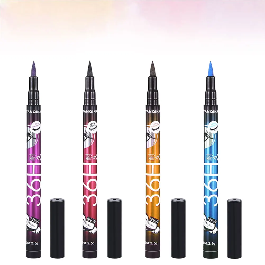 

Blue Eyeliner Waterproof Long-Lasting Colorful Liquid Liner For Women Eye Makeup Art Halloween Party Wedding Dance Show