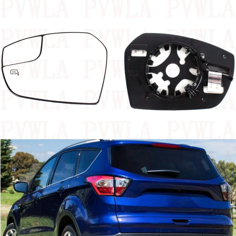 

Left Side Heated Mirror Glass GJ5Z17K707G For Ford Escape 2017 2018