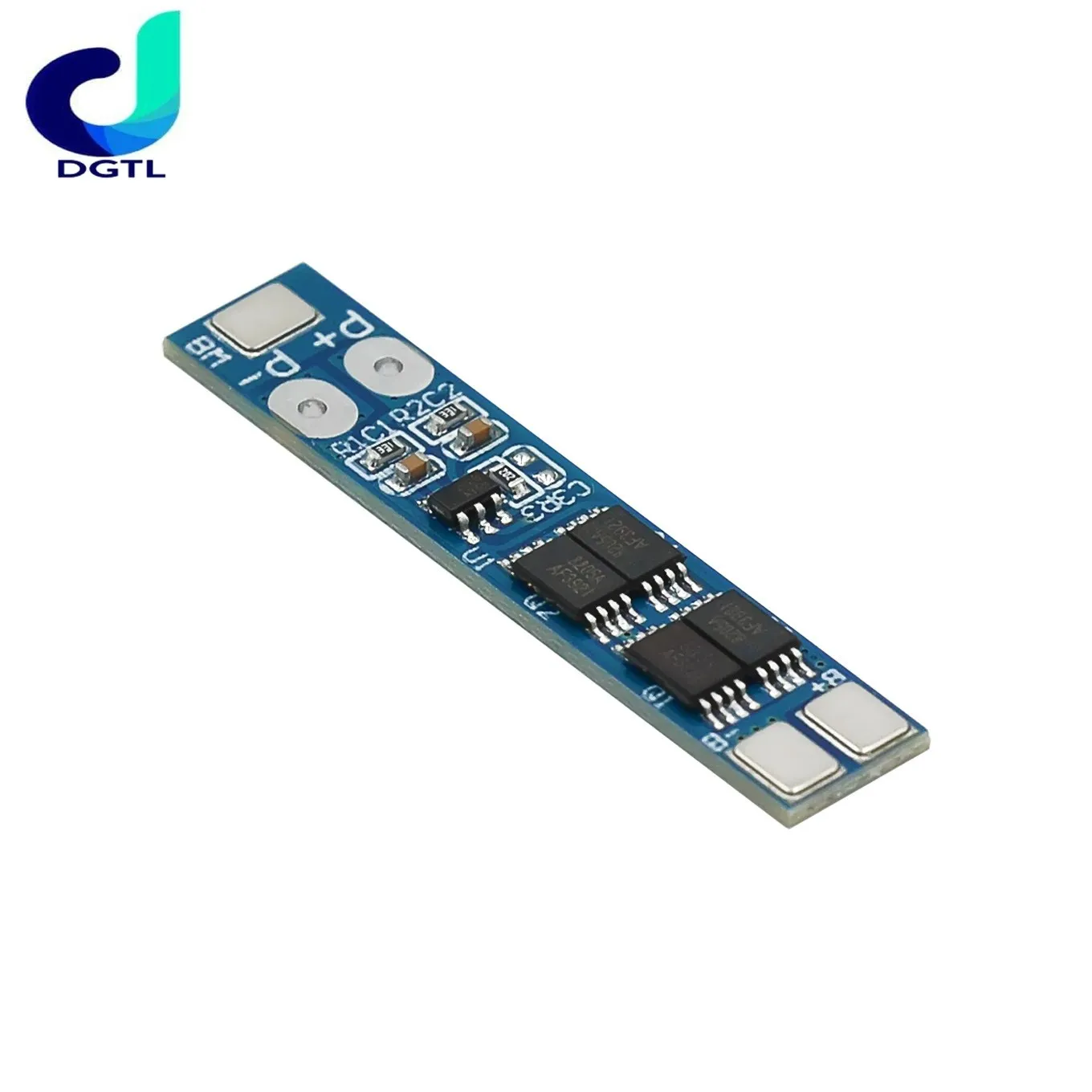 

2 strings of 7.4V18650 lithium battery 8.4V polymer lithium battery 8A working current 16A current limiting protection board