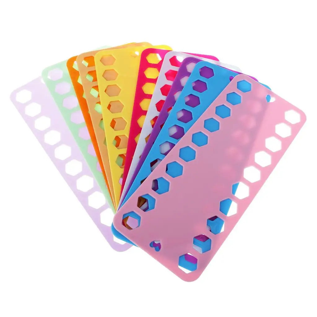 Embroidery Thread Organizer Plastic Plate Cross Stitching Accessories Sewing Tools for Embroidery Frame and Kit
