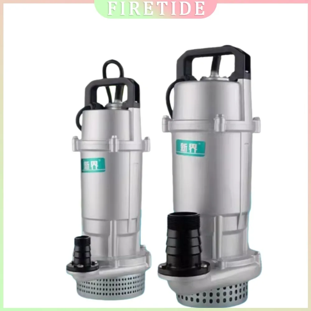 QDX Type 550W Submersible Water Pump 220V, High Head & Large Flow for Farm Irrigation and Home Use