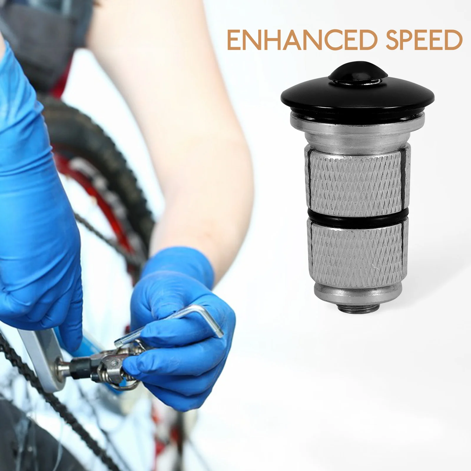

Carbon Fiber Fork Expander Lightweight High Strength Nut Bolt Vertical Tube Suspension Core Shock Resistance Mountain Road Bike