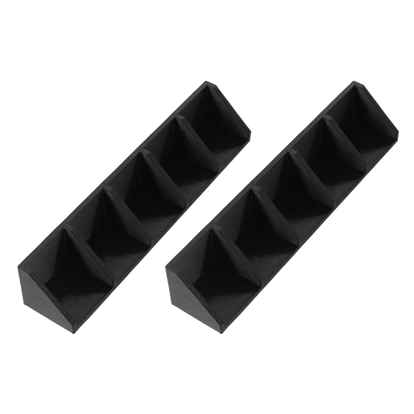 

2Pcs Miniature Corner Cabinet 1:12 Scale Multi-Shelf Dollhouse Living Room Furniture Realistic Decorative Storage Solution