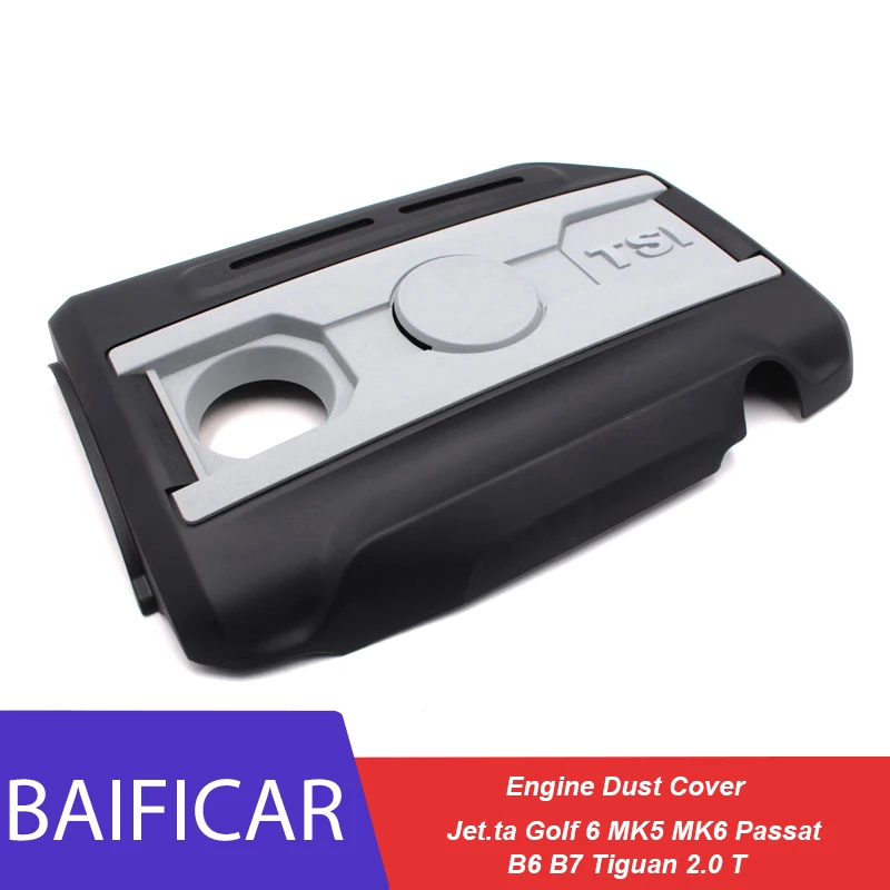 Baificar Brand New Genuine Engine Cover 06J 103 925 BK 06J103925BG For V.W  Jet.ta Golf 6 MK5 MK6 Passat B6 B7 Tiguan 2.0 T