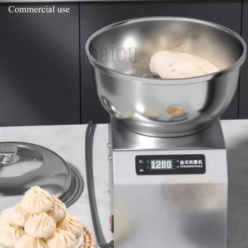 Flour Mixers Home Up Dough Mixer Stainless Steel Basin Bread Kneading Machine Food Pasta Stirring Maker