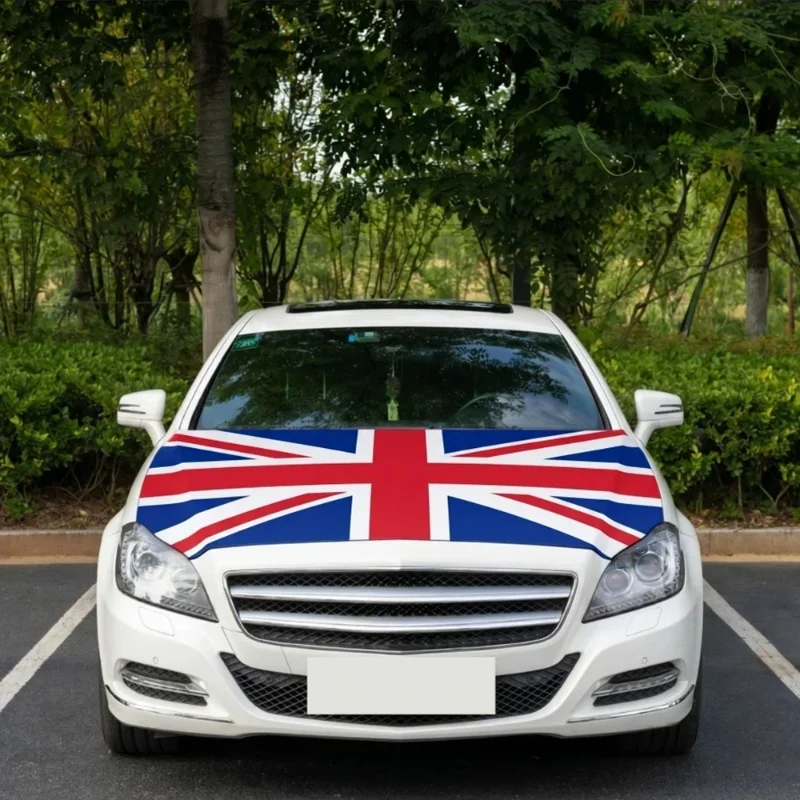 Engine Hood Cover Dust Protection 115x160cm Car Engine Hood Decoration Car Engine Hood Protection Dust And Sun Protection