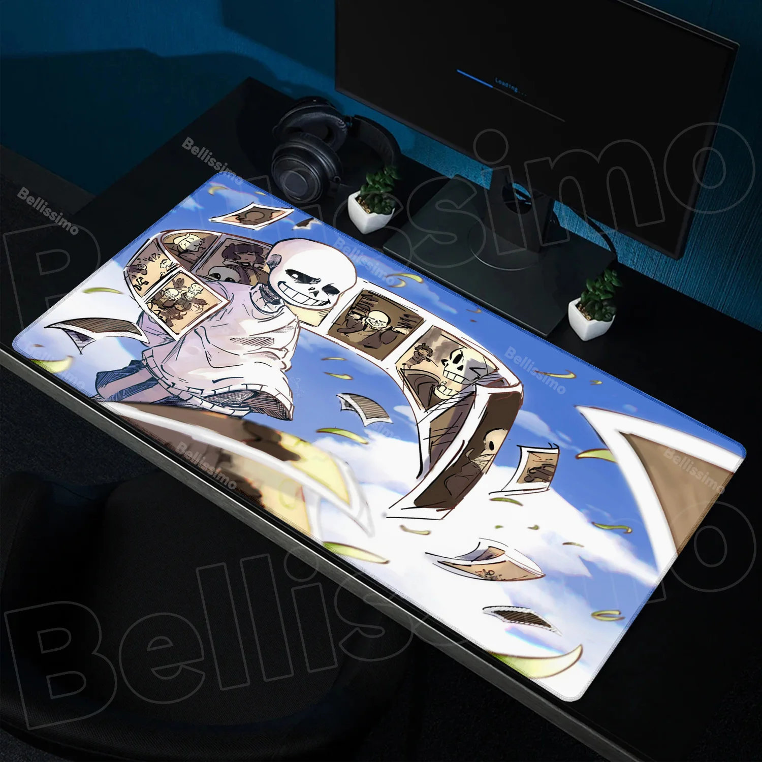 

Mouse Game Pad Undertale MousePad Non-slip Lockedge Office Student Gaming Desktop decoration Thickened Large Writing Pad Cushion