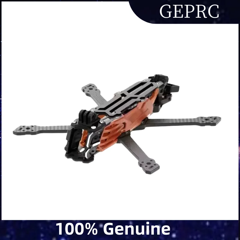 

GEPRC GEP-Vapor-X Рама Подходит Vapor-X O4 5 6-дюймовый дрон из углеродного волокна RC FPV Квадрокоптер Вертолет Запасные аксессуары Часть