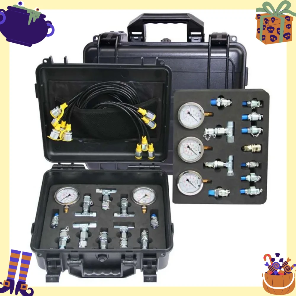 Tool Hydraulic Pump Portable Pressure Measurement Box Excavator Special Pressure Measurement