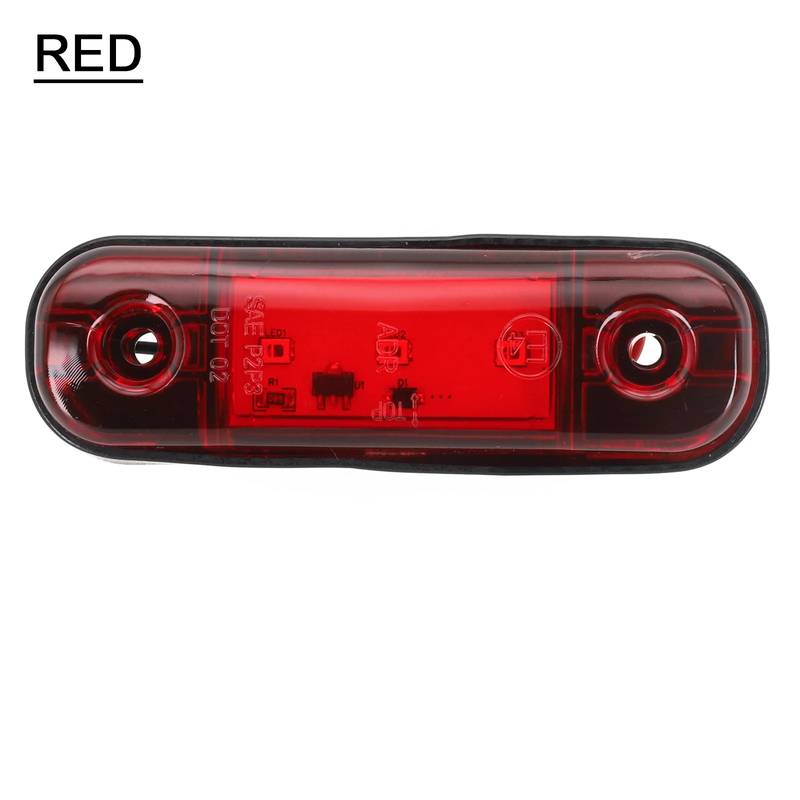 12V 24V 3LED Waterproof Truck Van Side Light For Enhanced  Red,Orange,White Car LED Car Lights Ultra-Bright Car Side Light