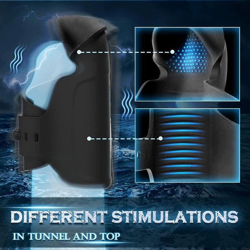 هزاز للرجال حشفة القضيب تأخير المدرب 10 الاهتزاز مدلك قوي ذكر معدات الاستمتاع واللعب الجنسي لآلة الجنس الكبار