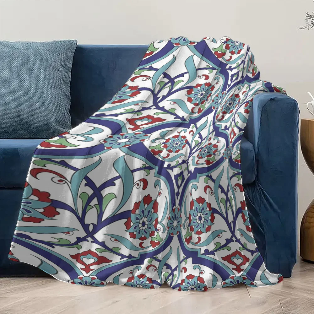 غطاء وسادة من بلاط إزمير التركي غطاء سرير أريكة غطاء وسادة مزخرف هدية من المنسوجات المنزلية #5