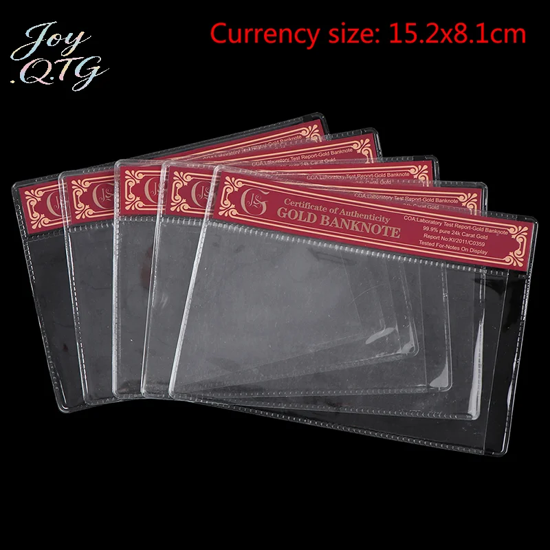 Nuova Banconota In Oro Coa Da 1 Pezzo, Banconota In Lamina D'oro In Cornice Di Plastica Pvc, Prodotto Nuovo