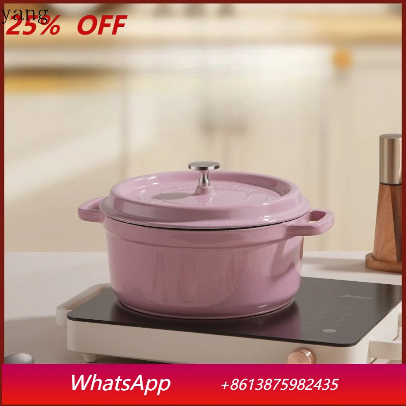 

LMM stew wok ceramic induction cooker gas stove universal enamel pot