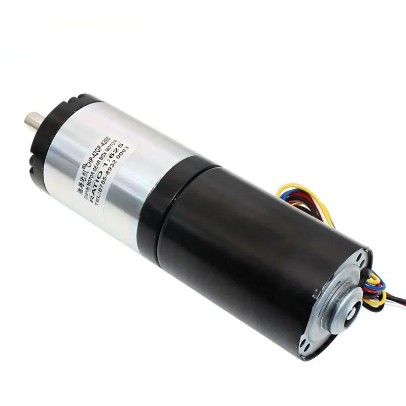 42Mm outer diameter high power brushless DC planetary reducer motor 12V-24V large torque 50kg-cm metal gear reducer motor