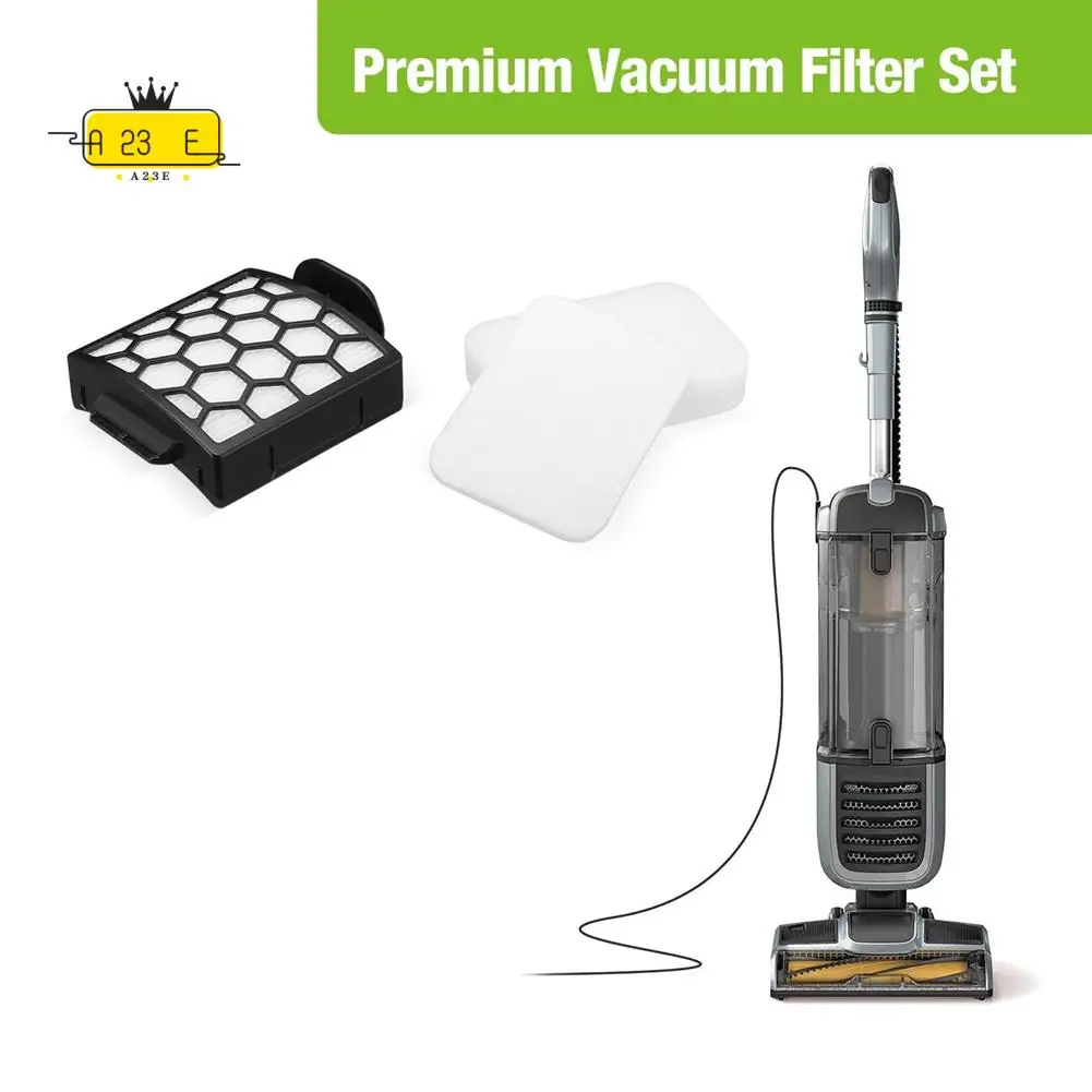 A23E-For Shark Navigator Pet Plus NV150 NV255 And Zero-M Self-Cleaning Brushroll Pet Pro ZU60 ZU62 Upright Vacuum Filter