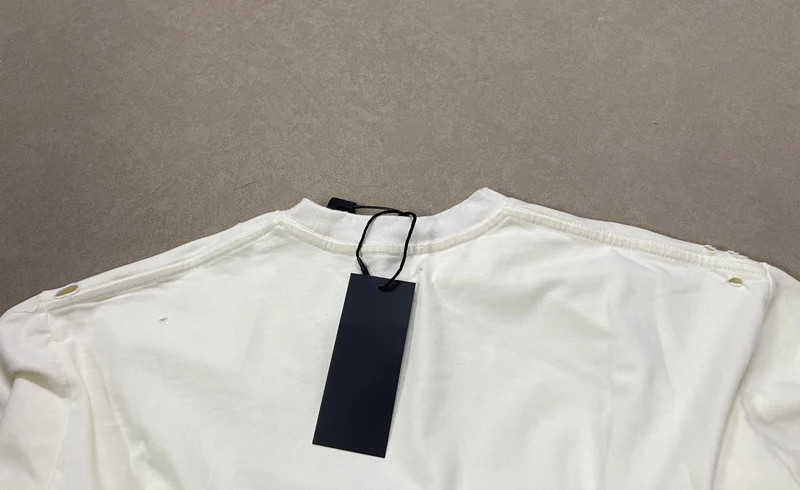 Cracked Retro Print SATOSHI Tshirts White Washed Worn Damaged Round Neck Short Sleeve Summer Men Women Hiphop Street Top Tees