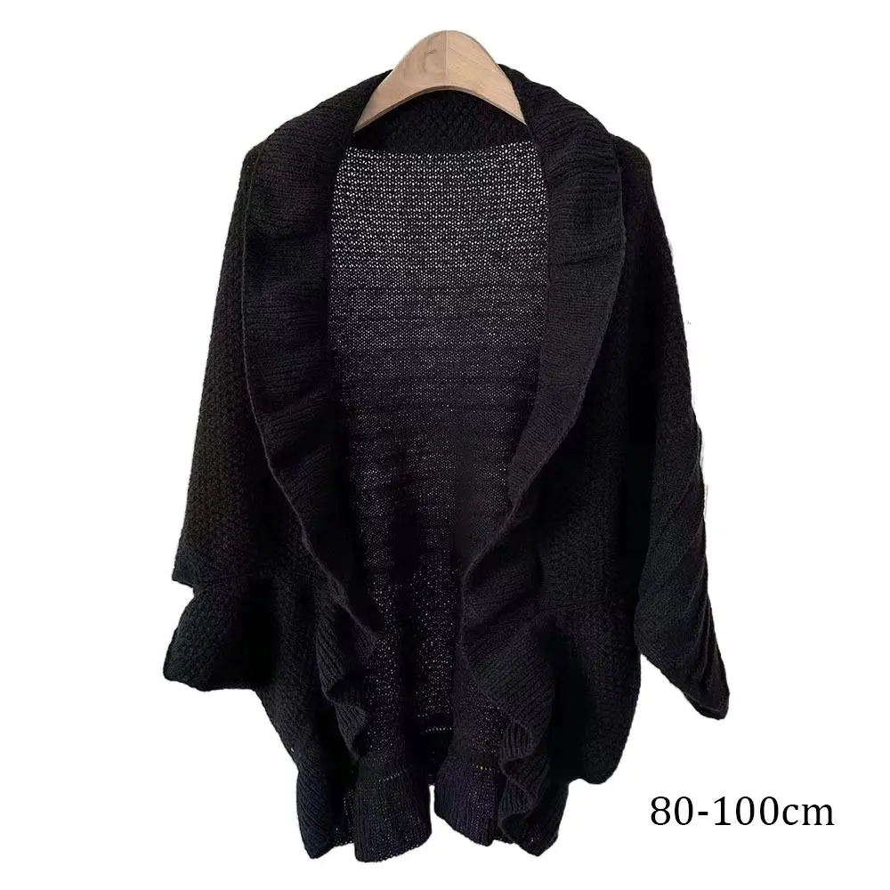 Protection Cervical Spine Knitted Shawl Clothes Accessories Fashion Autumn Winter Scarf Thickened Outwear Shoulder