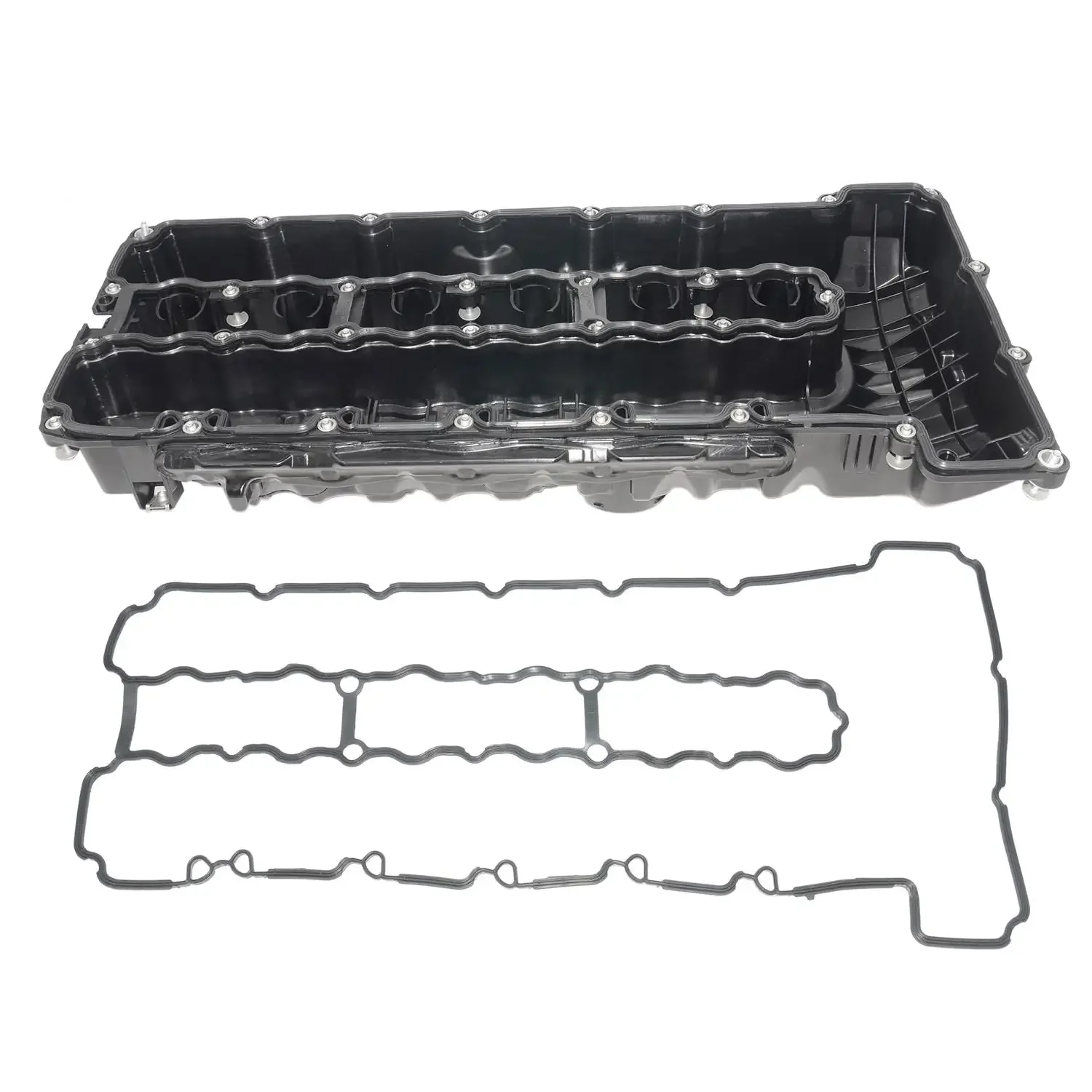 AP03 Cylinder Head Engine Valve Cover &Gasket For BMW E90 E60 3.0 N54 N55 11127565284