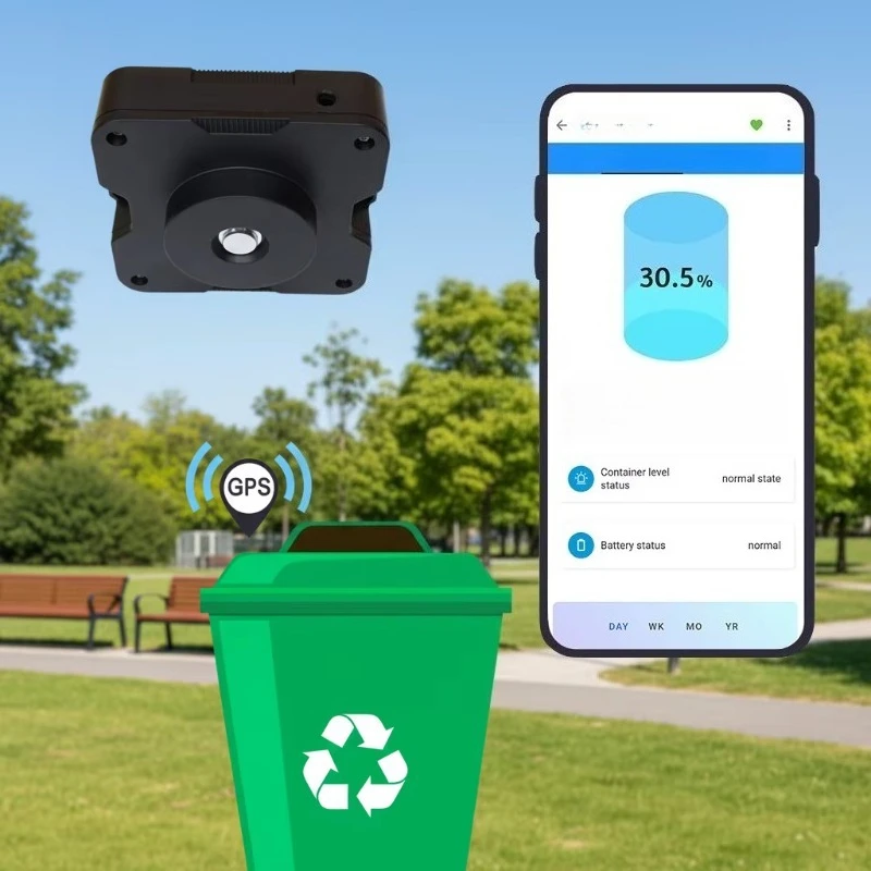 Smart TLC2509-4G 4G Waste Bin Sensor Underground Garbage Bin Fill Level Monitoring & Collection Optimization With GPS Tracking