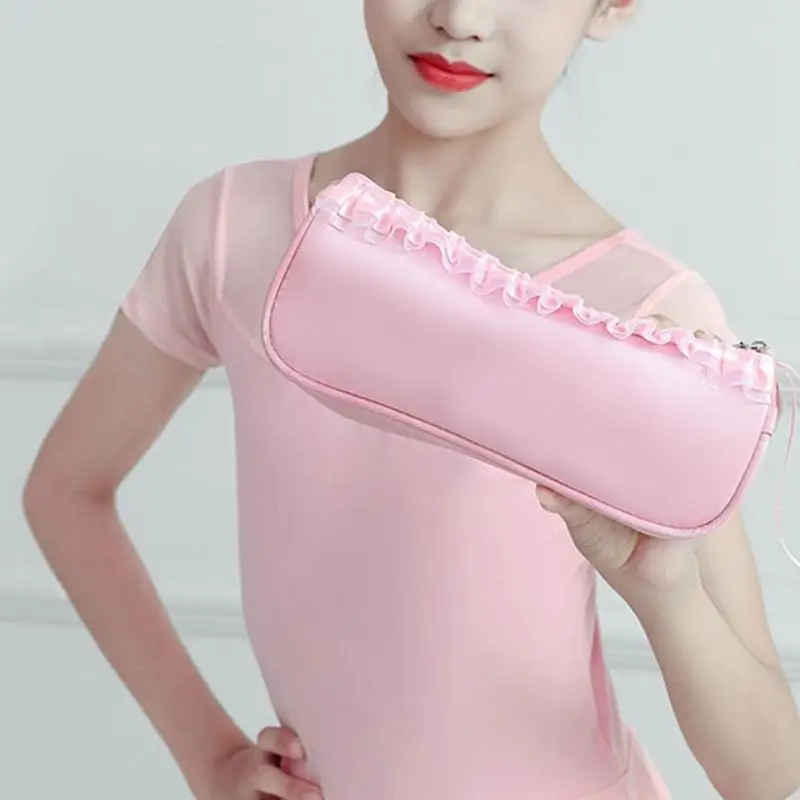 a0kaチャイルドレンズバレエダンスシューズストレージバッグメッシュバレエダンスシューズオーガナイザーバッグ