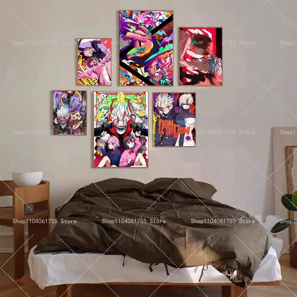 Anime D-Dandadan Ken Takakura Poster Self-adhesive Art Waterproof Paper Sticker Coffee House Bar Room Wall Decor