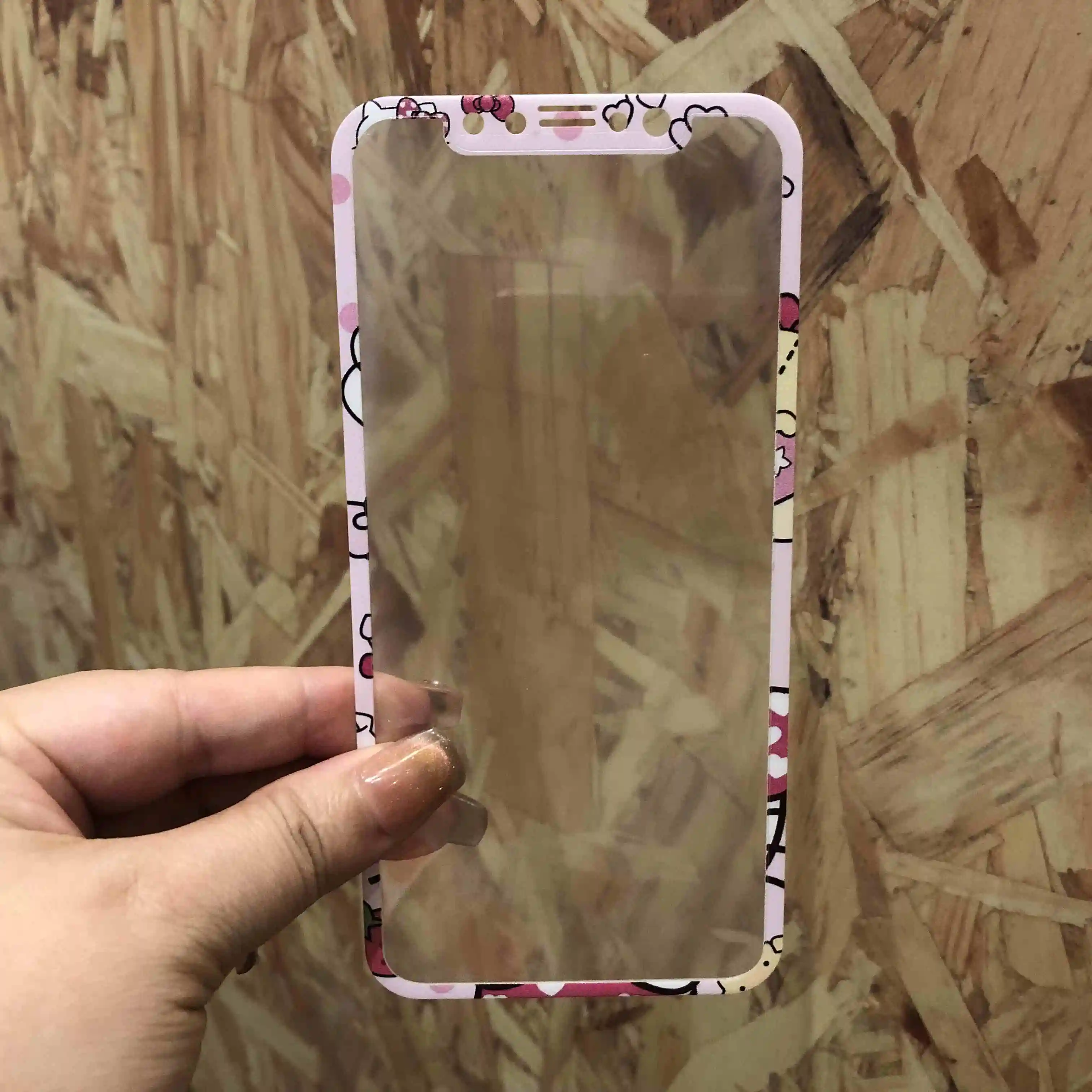 Cinnamoroll Sanrio Hello Kitty Cartoon Apple XR Cute Tempered Glass Film New iPhone11/12/13/14/15promax Full Screen Colour Film - Image 5