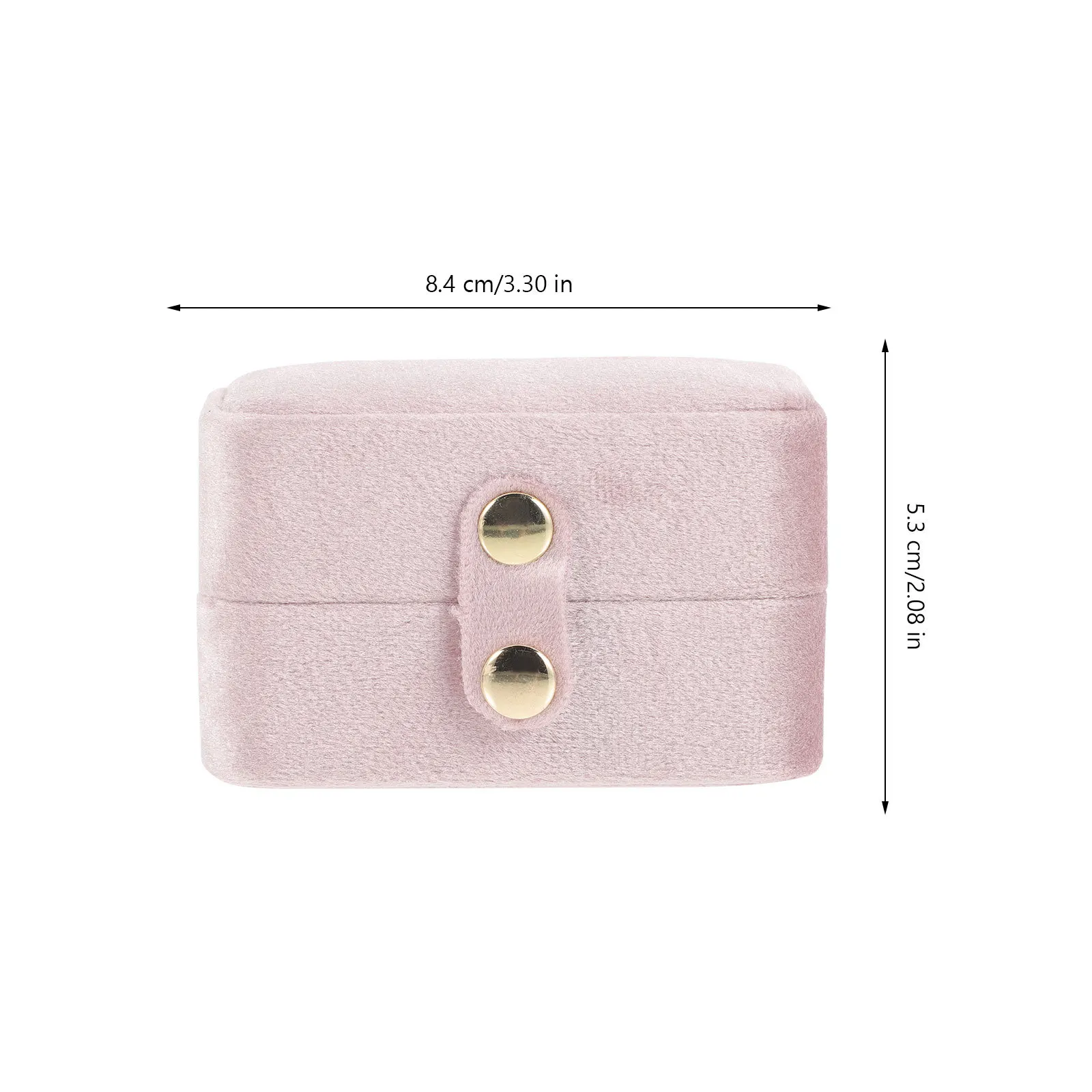 

Earring Ring Storage Box Portable Jewelry Organizer Travel Case Small Jewelry Storage Case for Necklaces Earrings Rings