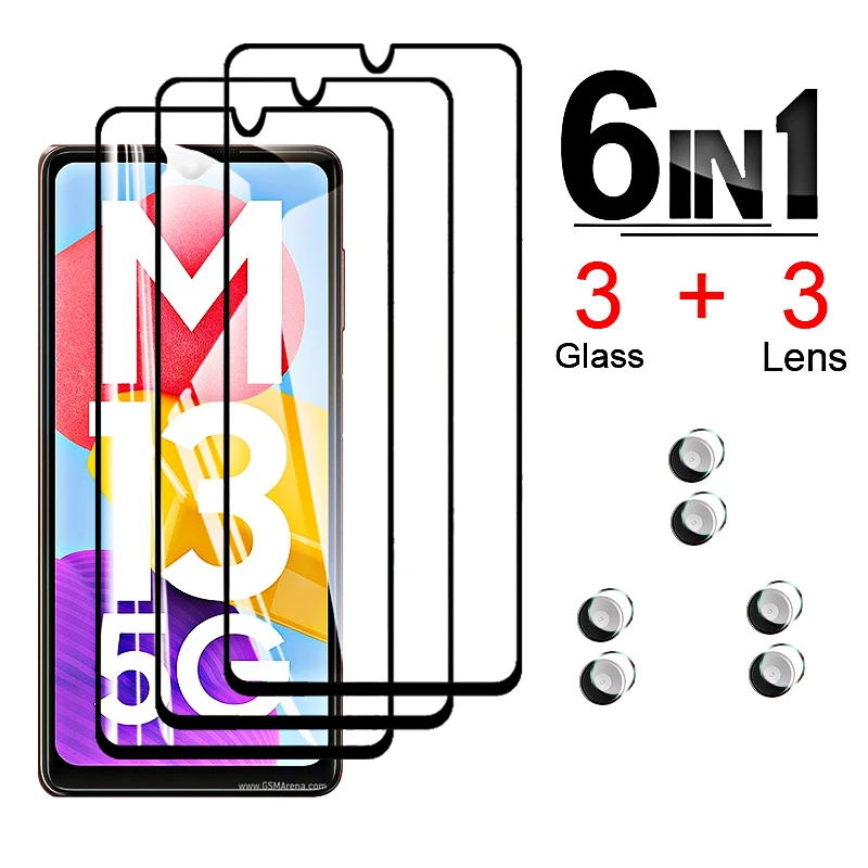 

Glass Full Glue For Samsung Galaxy M13 5G Screen Protectors Sansung Galaxy M13 M23 M33 M53 Tempered Glass Film Samsung M13 5G