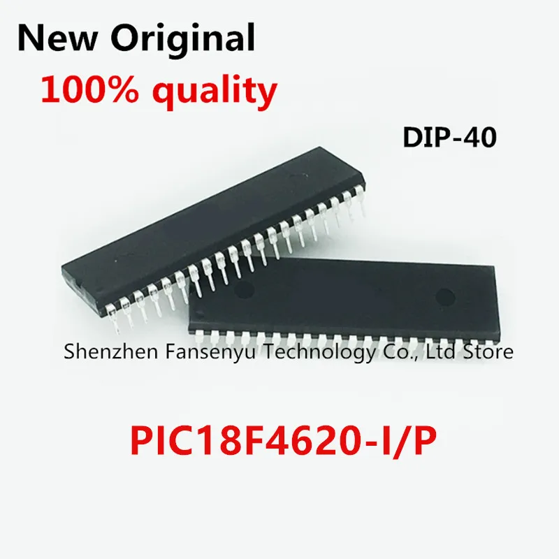 (1-10pcs/lot) PIC18F4620-I/P PIC18F4620 DIP-40 18F4620 Chipset