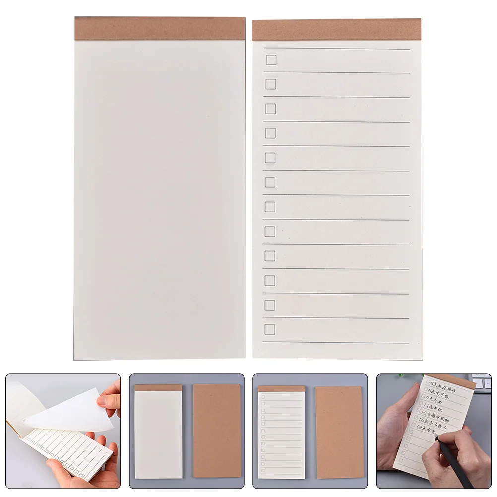 تمزيق مخطط المفكرة للقيام قائمة مذكرة الوسادة المحمولة مكتب مخطط صغير الحجم تصميم غير لاصق طويلة الأمد للقيام قائمة المفكرة #3