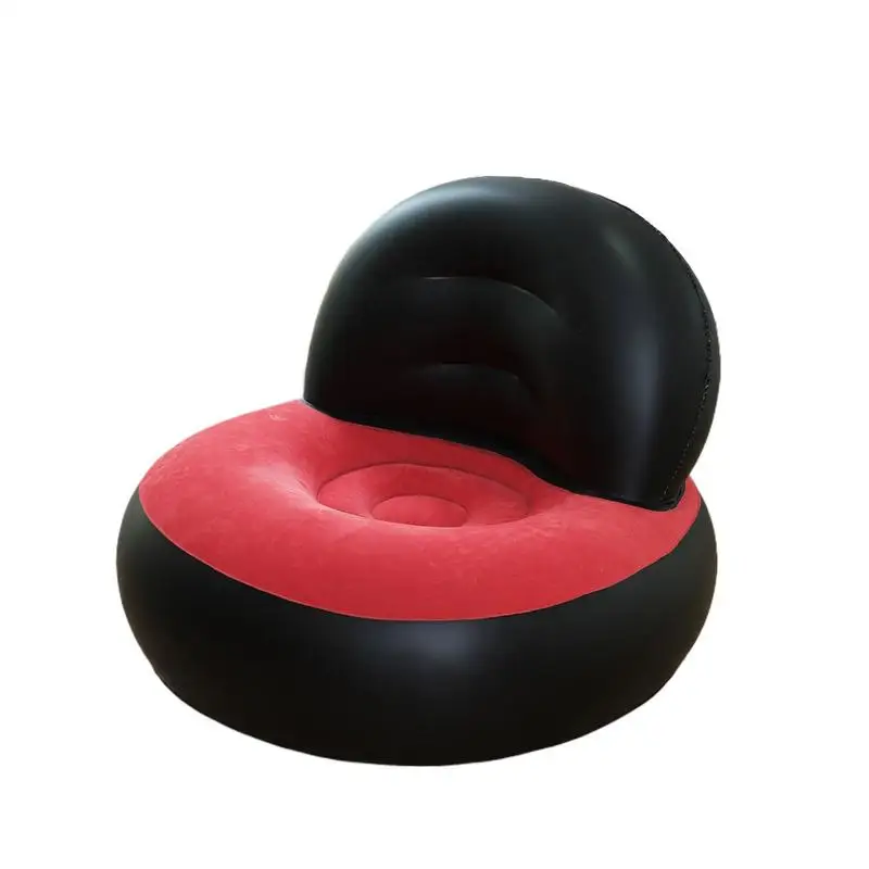 

Outdoor Inflatable Couch Portable Lounger With Air Pump Air Chair Camping Furniture Folding Lazy Sofa For Indoor Outdoor