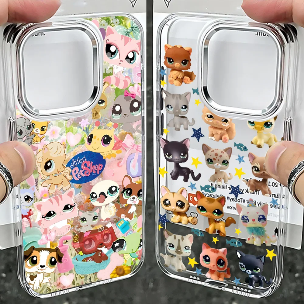 Cute Littlest P-Pet Shop Phone Case For IPhone 17e 17 16e 16 15 14 13 12 11 Pro Max X XR XSMAX 8 Air Plus Transparent Soft Cover