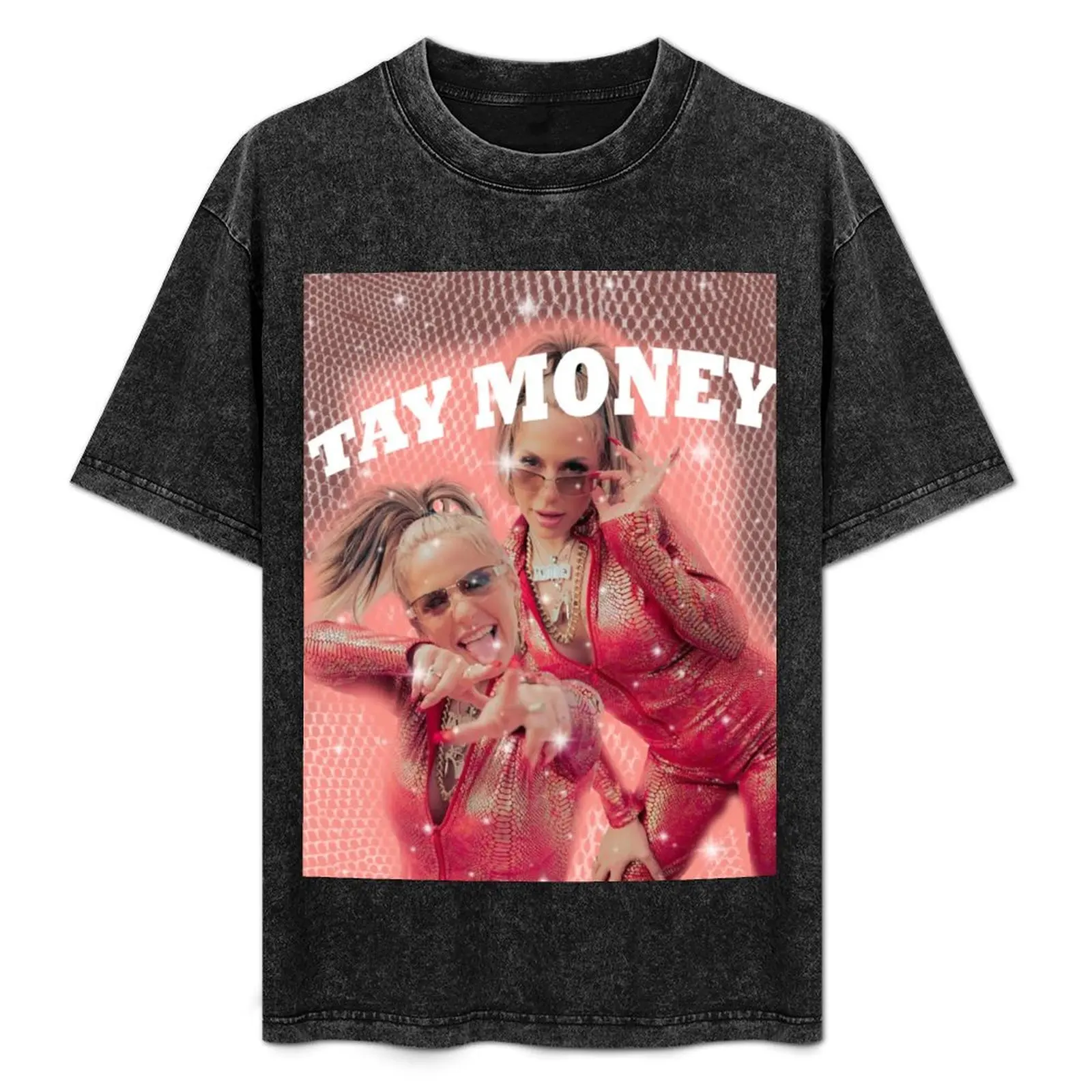

Tay Money Pink Reptile T-Shirt Water Resistant Casual T-Shirt